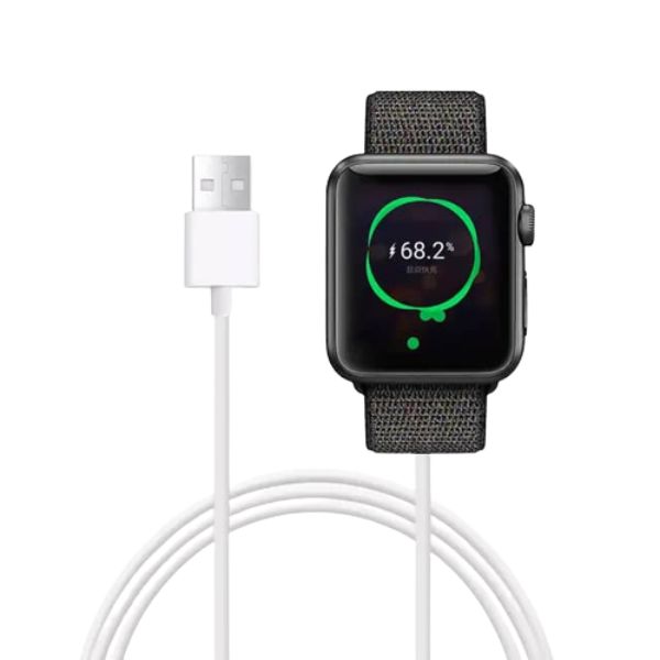 Chargeur pour téléphone mobile CABLING ® iWatch Chargeur, Câble de Charge  magnétique pour Apple Watch/iWatch 38mm 40mm 42mm 44mm/Apple Watch Series  1,2,3,4. (1M)